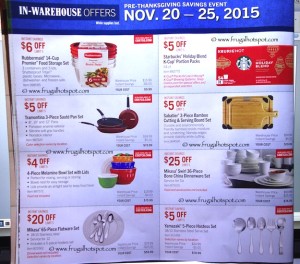 Costco Pre-Thanksgiving Savings Coupon Book: November 20-30, 2015. Page 7