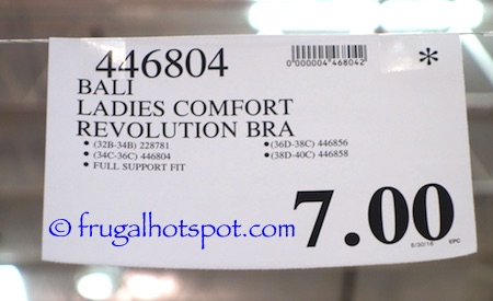 Bali Comfort Revolution Wirefree Bra Costco Price | Frugal Hotspot