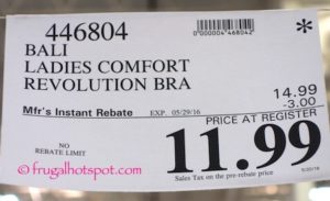 Bali Comfort Revolution Wirefree Bra Costco Price | Frugal Hotspot