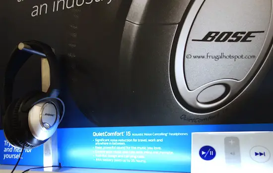 Bose QC15 Acoustic Noise Cancelling Headphones Costco