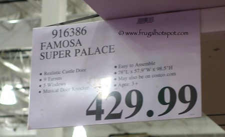 Famosa Super Palace Costco Price