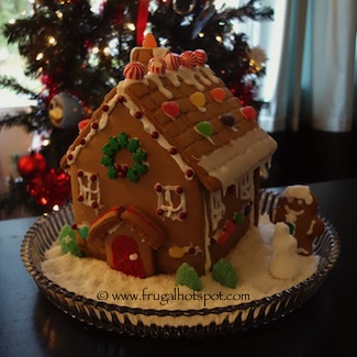 Gingerbread House 2015 Frugal Hotspot