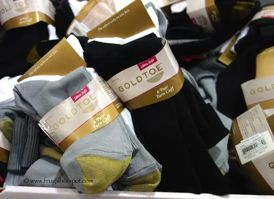 Gold Toe Ladies Turn Cuff Sock 6-Pair Costco