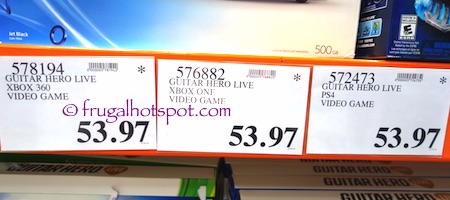 Guitar Hero Live Costco Price | Frugal Hotspot