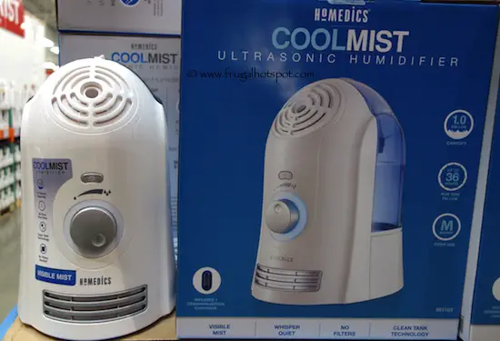 Homedics Cool Mist Ultrasonic Humidifier Costco