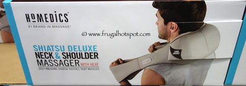 Homedics Shiatsu Deluxe Neck and Shoulder Massager with Heat Costco