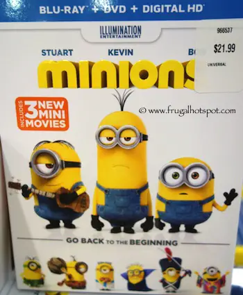 Minions Blu-ray Costco