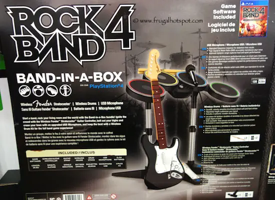 Rock Band 4 Band-in-a-Box Costco