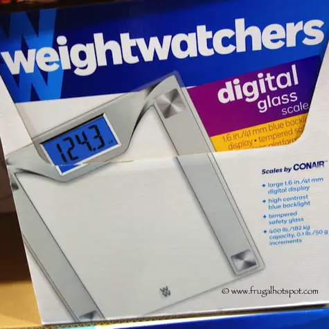 Weight Watchers Digital Glass Scale by Conair Costco