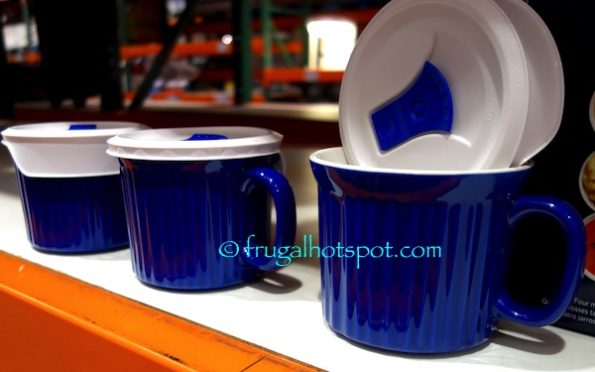 Corningware 4-Piece Pop-In Mugs with Lids Costco