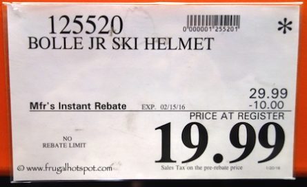 Bolle Kids Snow Ski Helmet Costco Price
