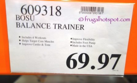Bosu Balance Trainer Costco Price