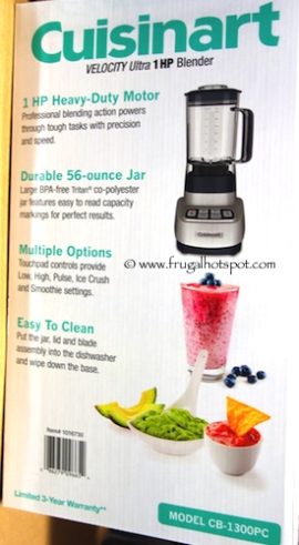 CUisinartVelocityBlenderCuisinart Velocity Ultra 1HP Blender Costco