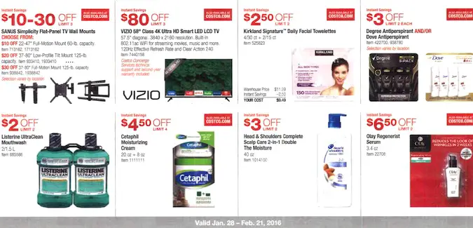 Costco Coupon Book: January 28, 2016 - February 21, 2016. Frugal Hotspot. Page 3