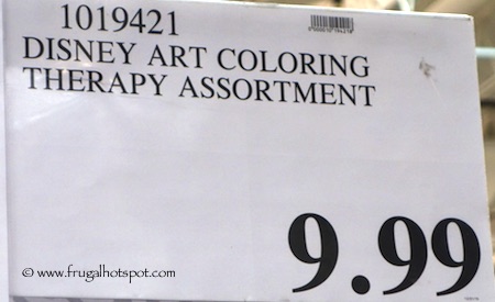 Disney Art Therapy Coloring Book Costco Price