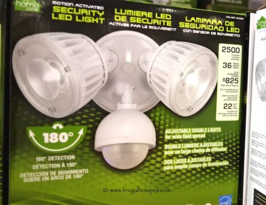 Home Zone Motion Activated Security LED Light Costco