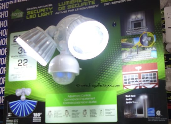 Home Zone Motion Activated Security LED Light Costco