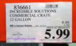 Incredible Solutions Commercial Crate 12-Gallon Costco Sale Price