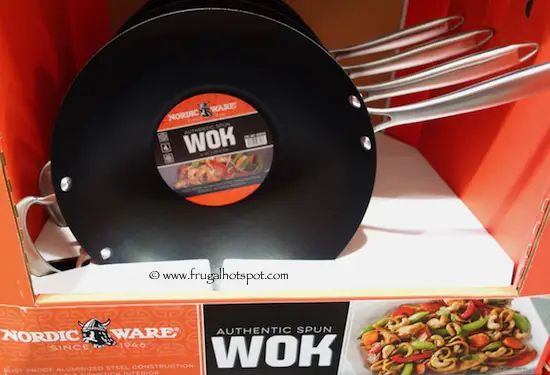 Nordic Ware 14" Wok Spun Aluminized Steel Costco