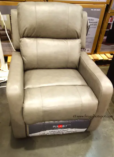 Pulaski Leather Glider Recliner