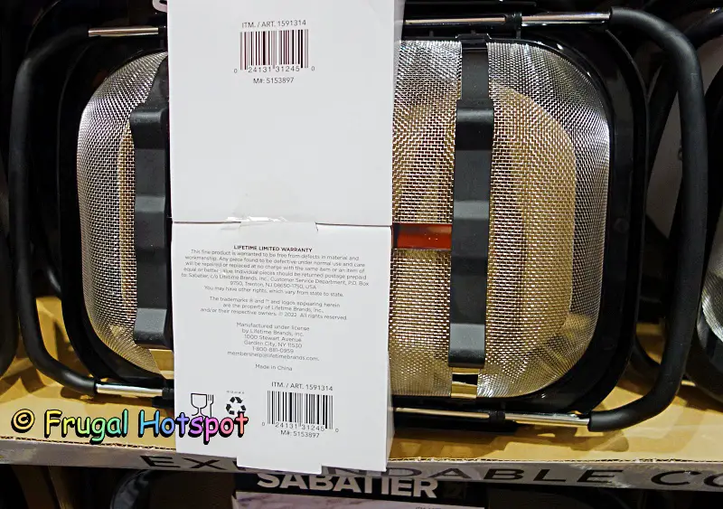 Sabatier Expandable Colander | Costco