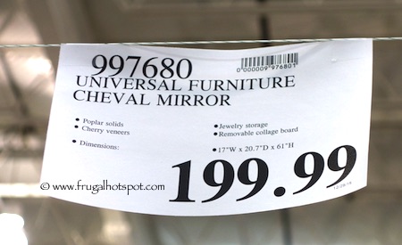 Universal Furniture Broadmoore Cheval Mirror Costco Price