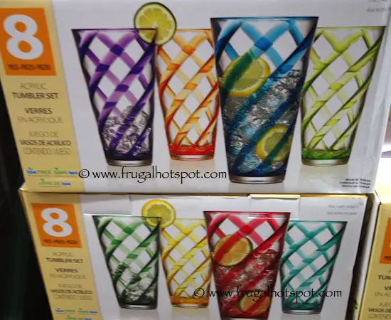 8-Piece Acrylic Tumbler Set Costco Frugal Hotspot