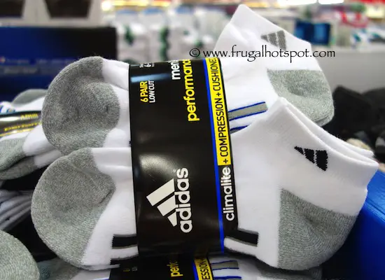 Adidas Men's Low Cut Socks 6-Pair Costco