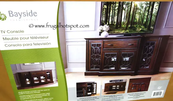 Bayside Furnishings 72" TV Console Costco | Frugal Hotspot