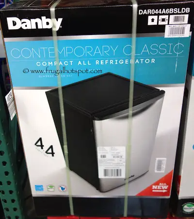 Danby Contemporary Classic Compact Refrigerator 4.4 Cu. Ft. (DAR044A6BSLDB) Costco