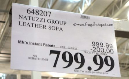 Natuzzi Group Leather Sofa Costco Price