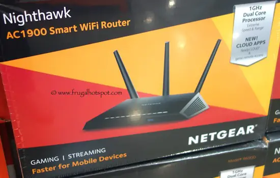 Netgear Nighthawk AC1900 Smart WiFi Router Costco