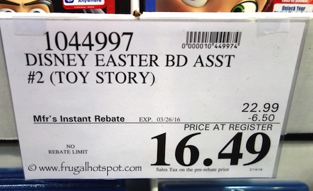 Disney Pixar Toy Story 1, 2, or 3 Blu-ray + Digital HD Costco Price| Frugal Hotspot