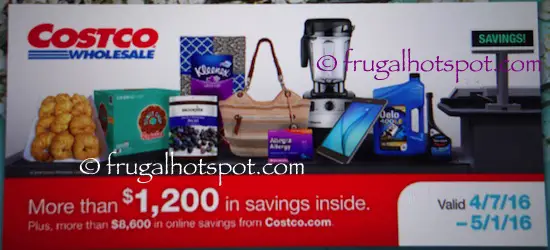 Costco Coupon Book: April 7, 2016 - May 1, 2016. | Frugal Hotspot