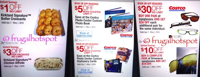 Costco Coupon Book: April 7, 2016 - May 1, 2016. Prices Listed. | Frugal Hotspot P. 21