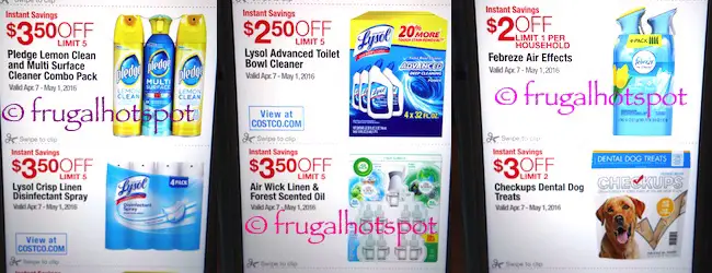 Costco Coupon Book: April 7, 2016 - May 1, 2016. Prices Listed. | Frugal Hotspot P. 4