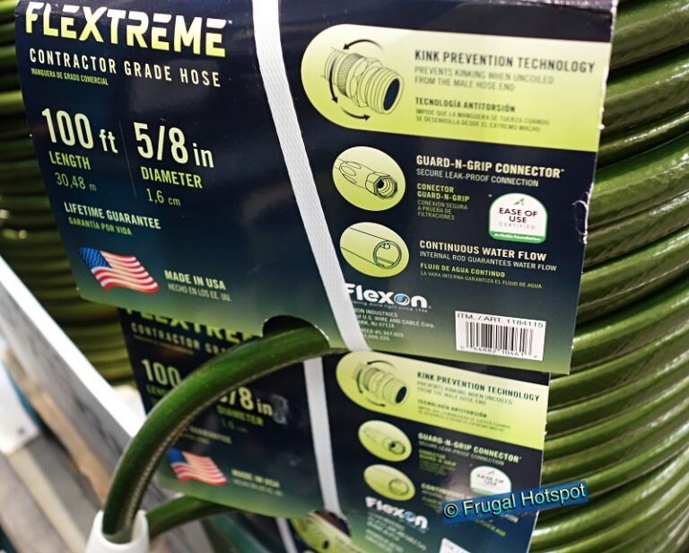 Flexon 100’ Contractor Grade Hose Costco Sale! Frugal Hotspot