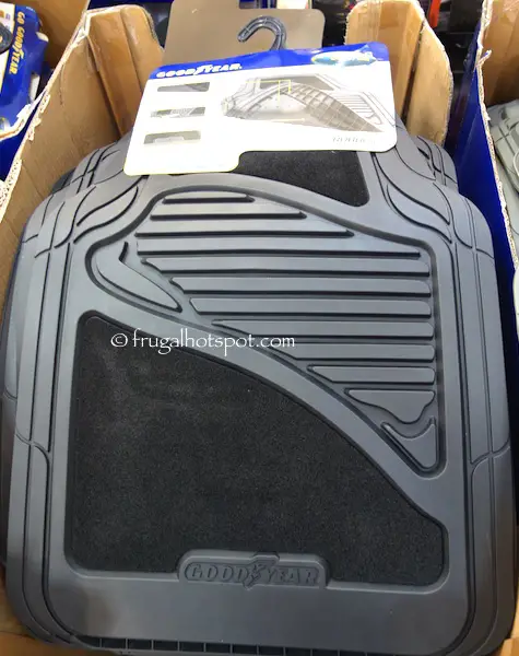 Goodyear Carpet Rubber Car Floor Mat 4-Piece Costco | Frugal Hotspot