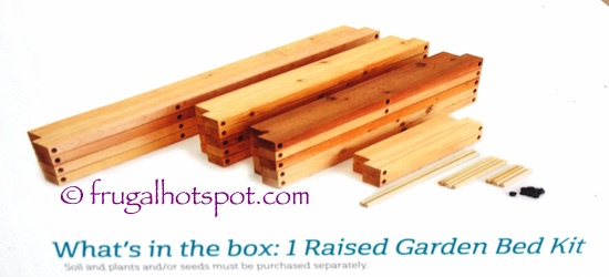 YardCraft by Lapp Structures Raised Garden Bed Costco | Frugal Hotspot
