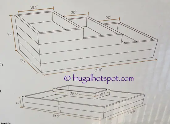 YardCraft by Lapp Structures Raised Garden Bed Costco | Frugal Hotspot