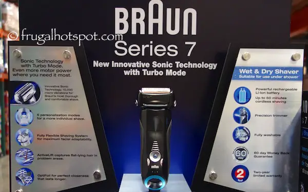 Braun Series 7 Wet & Dry Shaver (Model 740s-7) Costco | Frugal Hotspot