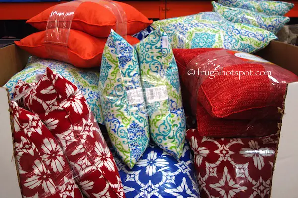 Solarium Indoor / Outdoor Decorative Pillow 2-Pack Costco | Frugal Hotspot