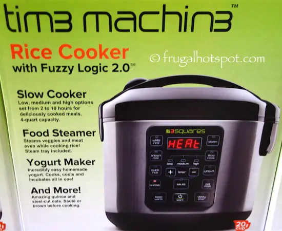 3 Squares Tim3 Machin3 Rice Cooker Costco | Frugal Hotspot