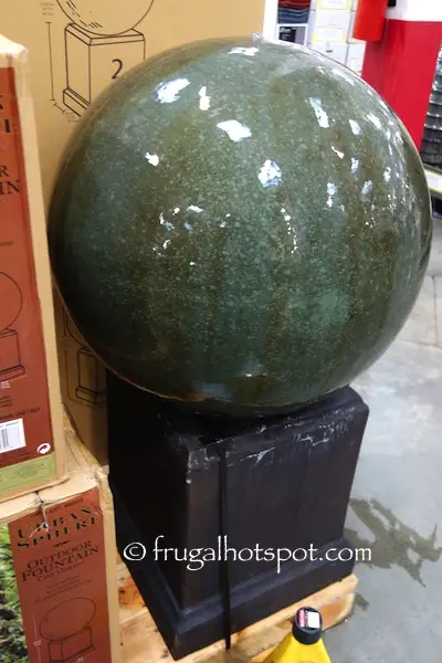 Urban Sphere Outdoor Fountain Costco | Frugal Hotspot