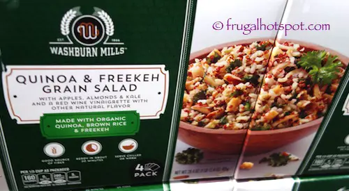 Washburn Mills Quinoa & Freekeh Grain Salad Costco | Frugal Hotspot