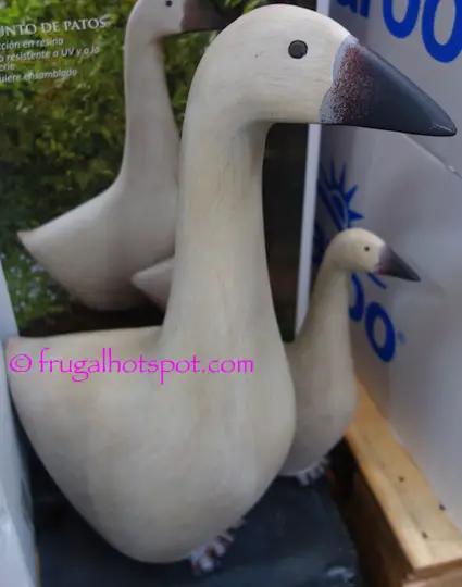 2DucksSet of 2 Ducks Outdoor Resin Statuary Costco | Frugal Hotspot