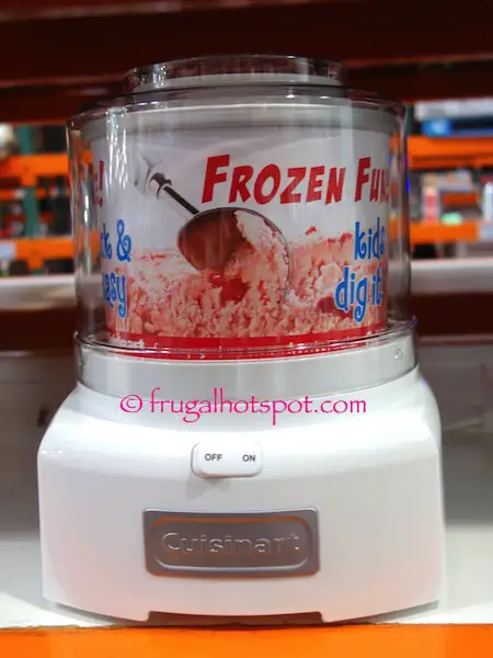 Cuisinart 1.5 Quart Frozen Yogurt-Ice Cream & Sorbet Maker Costco | Frugal Hotspot