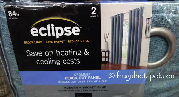 Eclipse Black-Out Panel 2-Pack Costco Blue | Frugal Hotspot