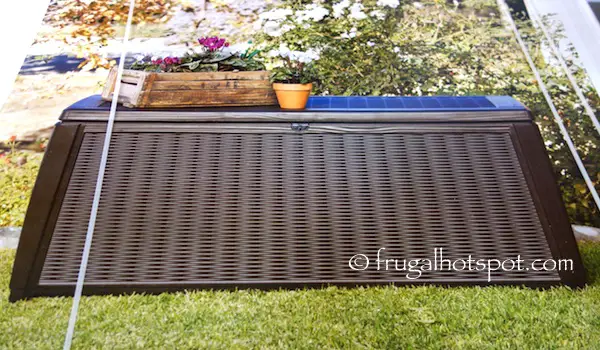 Keter Sumatra Rattan Style Deck Box 135 Gallon Costco | Frugal Hotspot