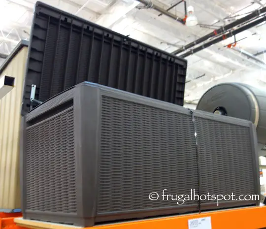 Keter Sumatra Rattan Style Deck Box 135 Gallon Costco | Frugal Hotspot